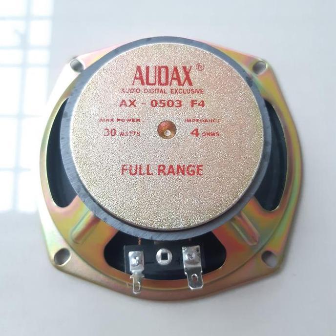 DF376 >> SPEAKER 5 INCH FULLRANGE AUDAX 30WATT 4 OHM 5IN 5" AUDAX TOA COLUMN