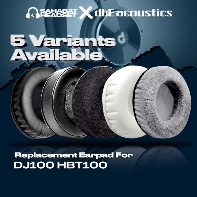 DF86 >> Earpad Ear Cushion Earcup dbE Acoustics DJ100 DJ 100 HBT100 HBT 100