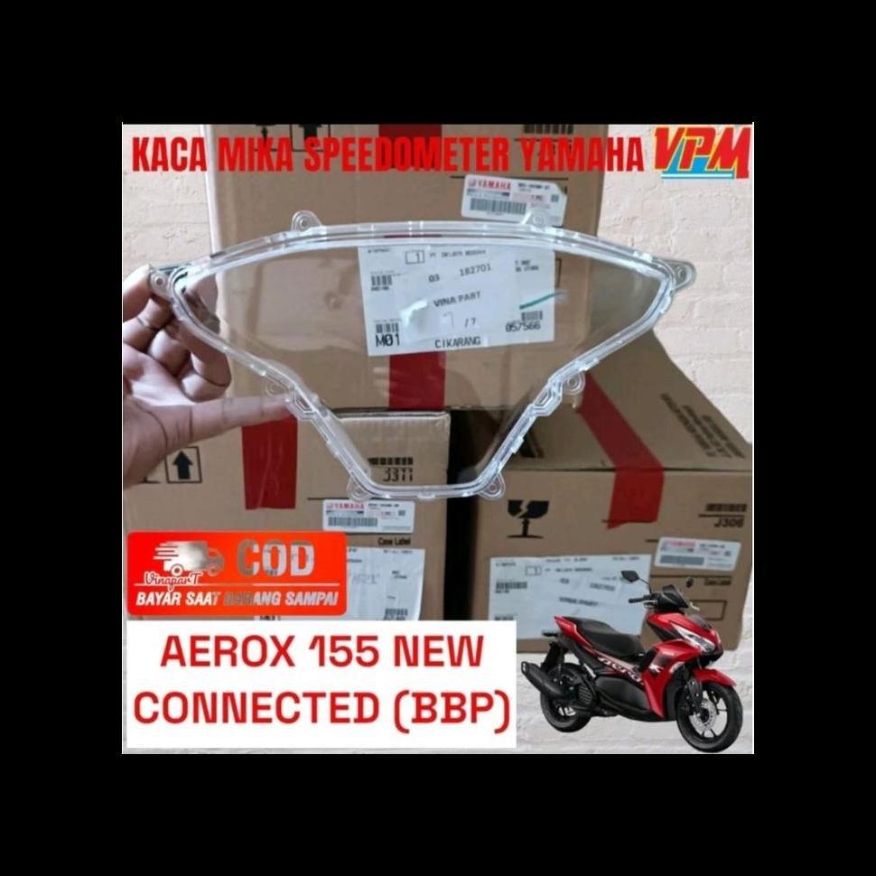 Mika Speedometer Aerox New Connected Kaca Speedometer All New Aerox 155 Connected Tahun 2021 - 2024