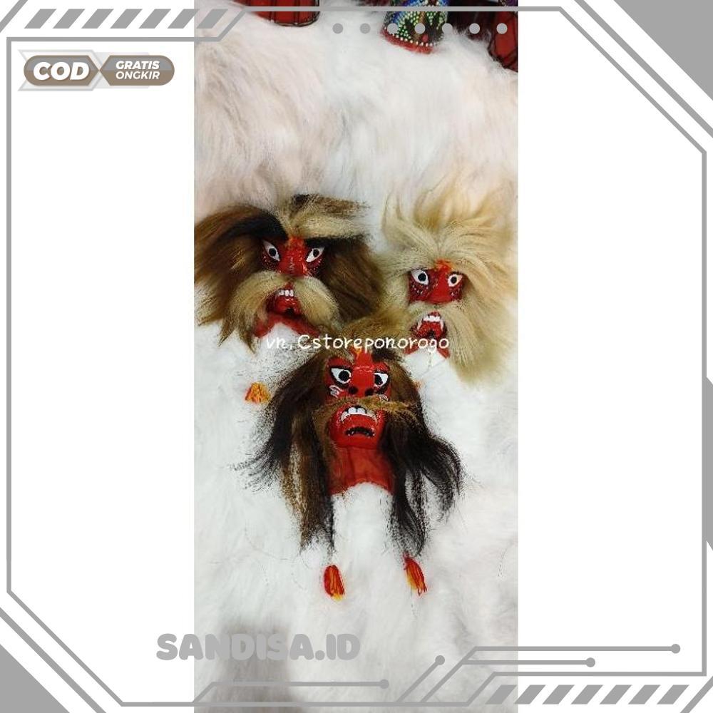 Ganongan / topeng bujang ganong / pecut / pecut bopo / pecut murah / celeng / reog / barongan / baro