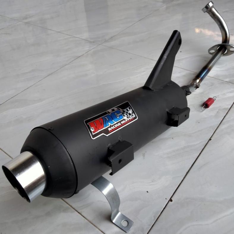 Awet Knalpot Standar Wrc Tutup Croom Mio All Series (Sporty, Fino, M3, Z, S, Soul Gt, Xeon Gt, X Rid