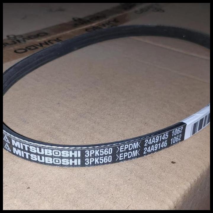 TERBARU MITSUBOSHI FAN BELT 3PK560 EPDM TALI KIPAS FANBELT 3PK 560 CLASSY 