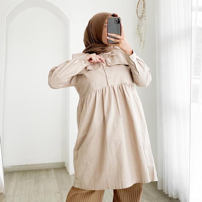 Grosir Raya Tunik - Flottilicious / Baju Wanita Murah / Tunik Murah / Tunik Polos / Korean Style / F