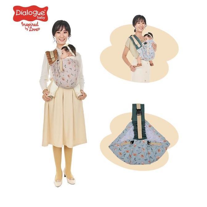 Gendongan Bayi GEOS 4 in 1 Gendongan Bayi Dialogue Baby Gendongan Kaos Geos Bayi Hipseat