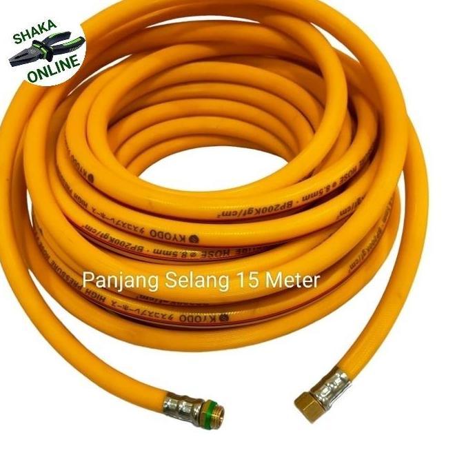 15 Meter Selang Steam Kyodo - Selang Steam  15 M Kyodo Original