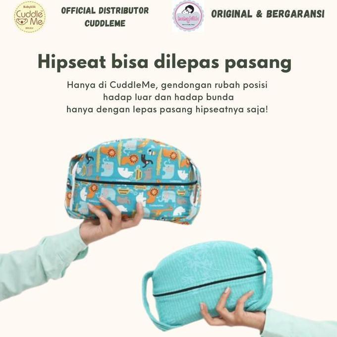 CuddleMe Ultimo WCSSC Hipseat Gendongan Bayi Tenun Gendongan M-shape Gendong Toddler