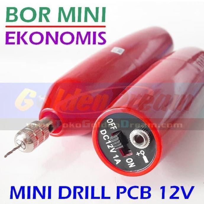 Ofwc- Mesin Bor Mini Drill Pcb Dc 12V