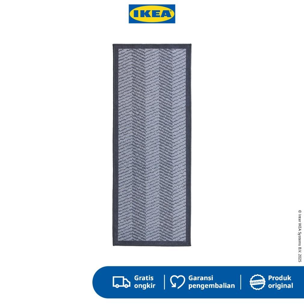 IKEA SHUFU Keset Multifungsi Abu Bergaris 45x120cm