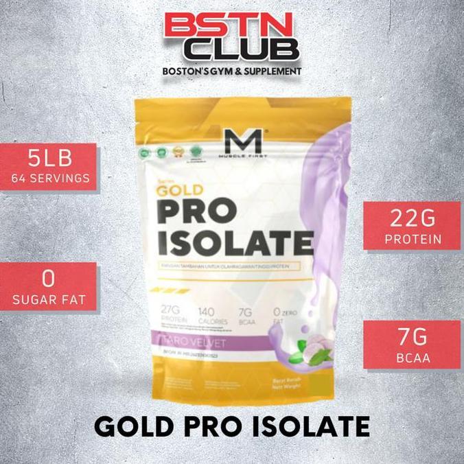 MUSCLE FIRST GOLD PRO ISOLATE 5 LBS