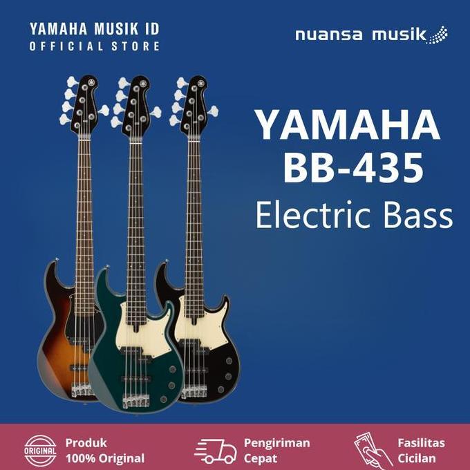 Murah Yamaha BB435 / BB-435 / BB 435 Electric Bass Non COD