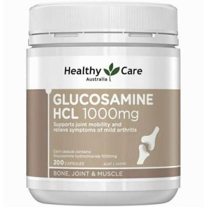 Healthy Care Glucosamine HCL 1000mg 200 Tablet