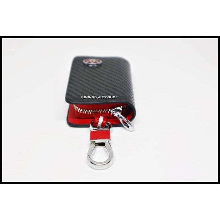 TERLARIS DOMPET STNK / TEMPAT STNK MOBIL MOTOR MOTIF CARBON TOYOTA AVANZA 