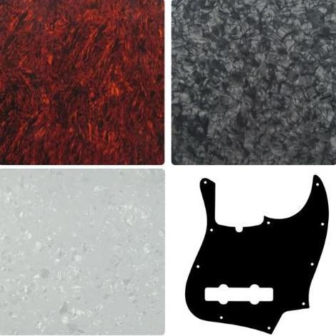 Murah pickguard fender Jazz Bass JB Fena 5 String 10 Hole 3Ply custom Non COD