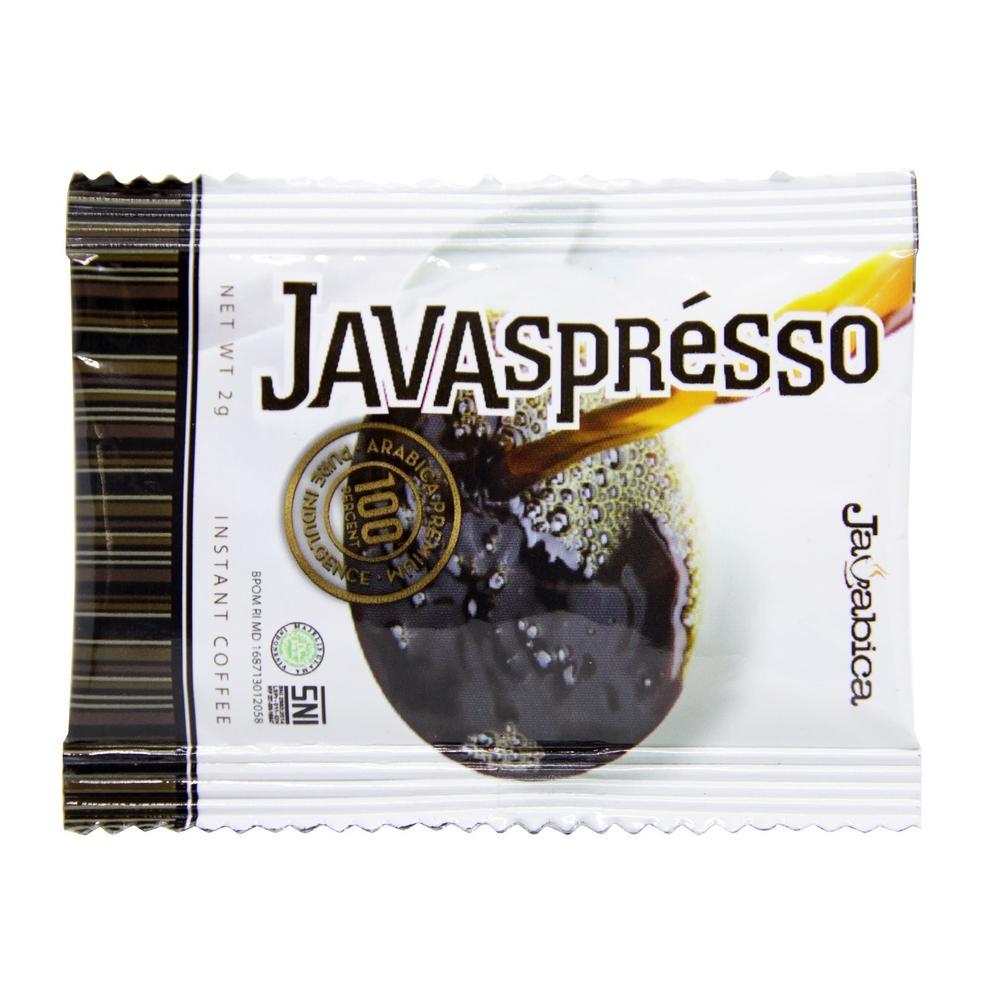 Terlaris Espresso Instan Javabica - Javaspresso Sachet (2 Gram X 25 Sachet)