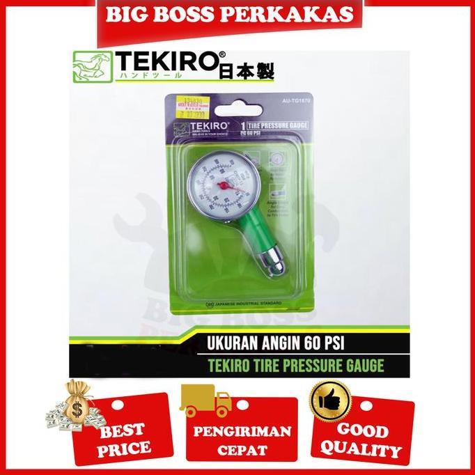 Mepora- Tekiro Pengukur Tekanan Angin Ban 60 Psi / Tire Pressure Gauge Dial