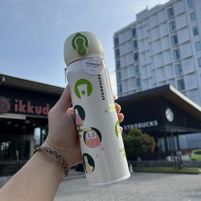 Tumbler Tumblr Starbucks Original Thermos Grande Tahan Panas Tumbler Day Tahan Dingin Thermos Es Ter