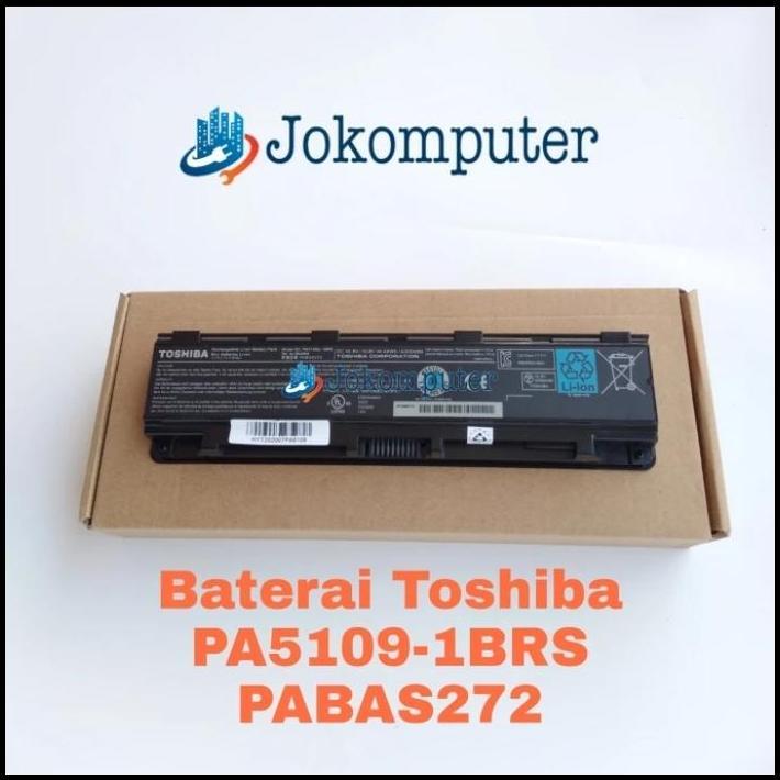 Baterai Batre Original Laptop Toshiba Satellite C40 C50 PA5109 PA5109U best seller
