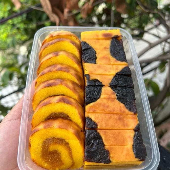 Paket Duo Rupa ( Lapis legit premium prunes + dan lapis gulung nanas  ) non tepung
