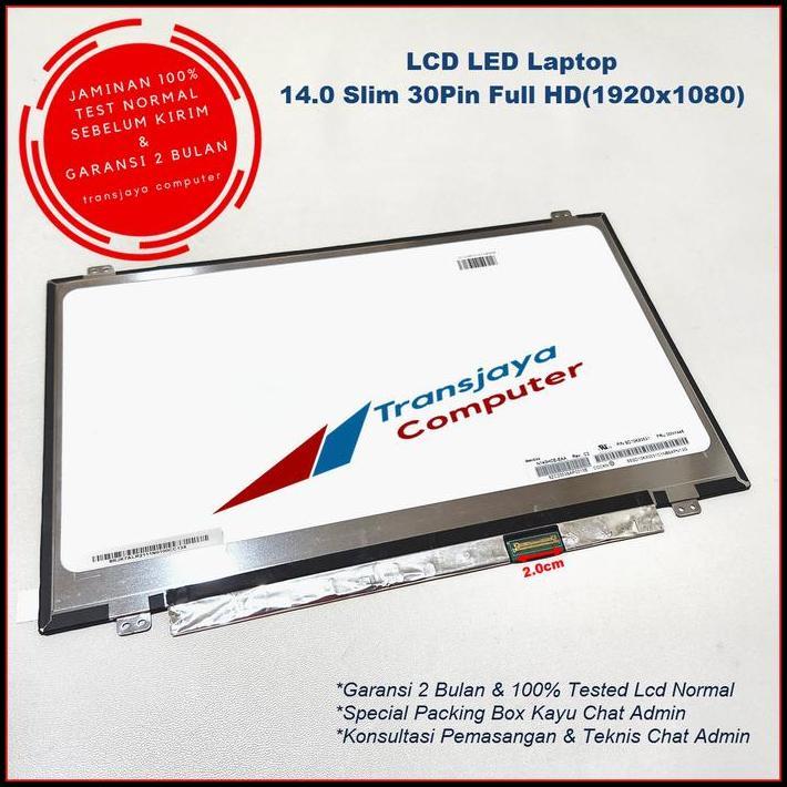 Layar Laptop LED LCD Acer Aspire E5-475 E5-475G E5-476 E5-476G Z476 LED 14.0 Slim 30pin best seller