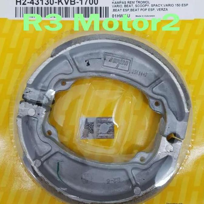 Bycle- Paket Kampas Rem Aspira Depan Belakang Untuk Beat,Vario,Vario 125