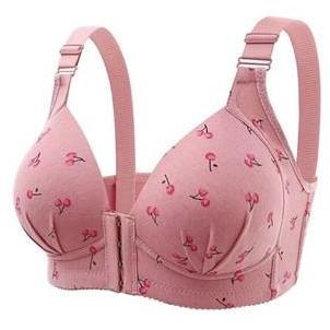 Wkwx- Bh Big Size Bra Jumbo Tanpa Kawat Kait Depan Cup Besar Size 36-46