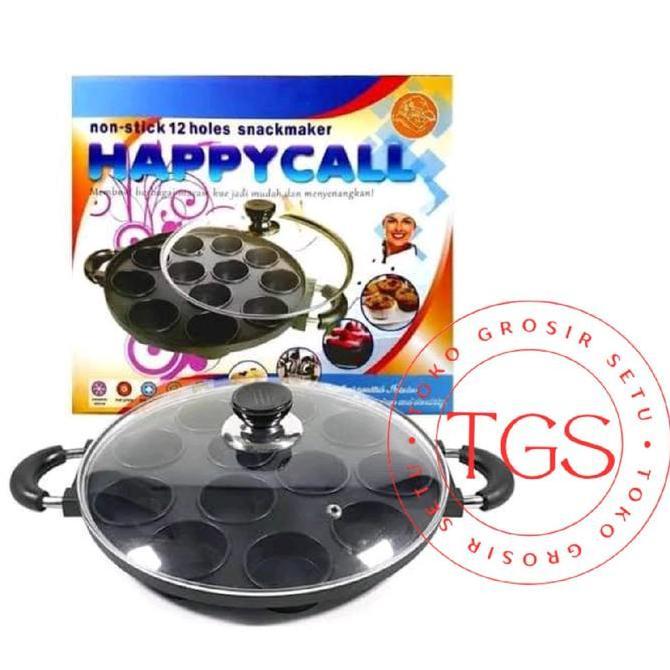 (BEST SELLER) Cetakan kue 12 datar HC Happy Call Suggo Loyang kue martabak super mini loyang kue ape