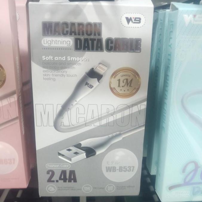 Kabel Charger WB Fast Charge Data Cable - 2.4A (TERBAIK) (TERBARU) (TERMURAH)