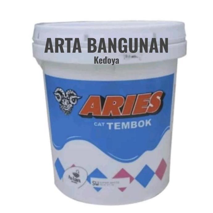 Wbex- Cat Tembok Aries Putih (20 Kg)