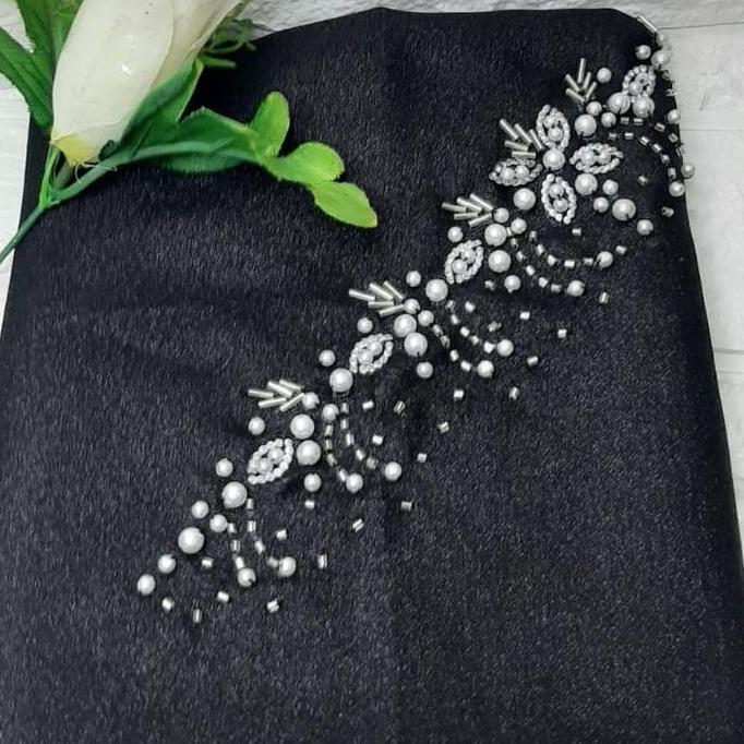 Dieocrd- Hijab Segi Empat Payet Sinar Glowing Lasercut / Hijab Segi Empat Mewah / Hijab Pesta