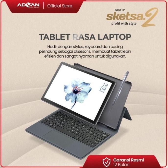 [Expert] Advan Tablet Sketsa2 / Sketsa 2 10 inch 4/64 Ram 4GB Internal 64GB