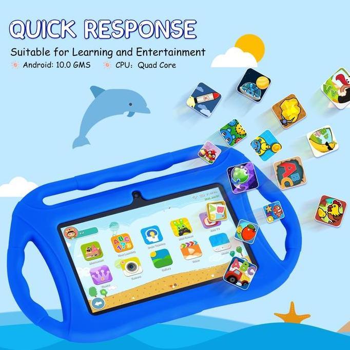 [Expert] Tablet Anak / Kids Tablet / Android 10 / Touch Screen 7 inch / 2