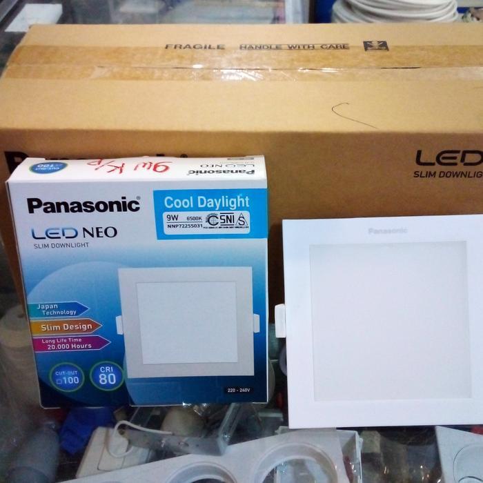 Downlight Led 9W Segi Kotak Panasonic NNP7225