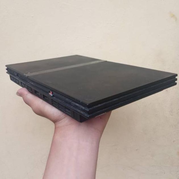 (Allthebest) Mesin PS2 Slim Hardisk Matrix /Unit Mesin Console,Original