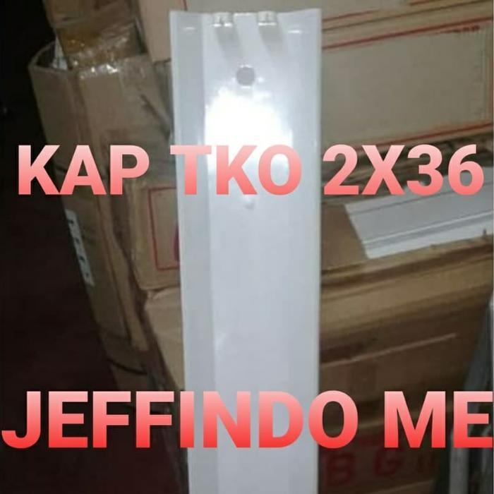 Kap TKO 2 X 36Watt 2x36watt Kap Dua Lampu 120CM TEMPEL OUTBOW