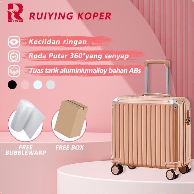 NEW RUIYING KOPERA801 PROMO KOPER ACE HARDWARE 2024 WANITA PRIA 17/18 KOPER TRAVELING CEWEK ANTI PEC