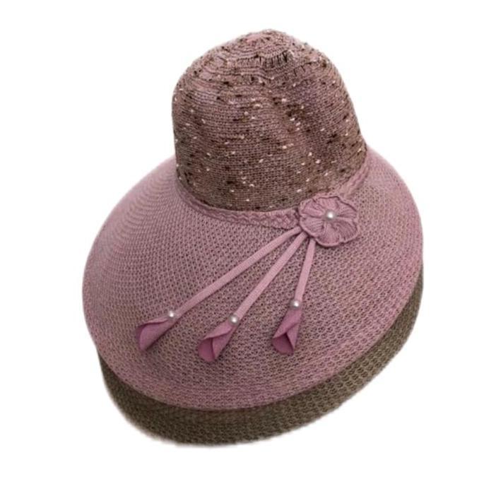 Cute- Topi Pantai Mano Oval,Topi Pantai Lebar,Topi Pantai Kekinian,Topi Bunga Cantik,Topi Pantai Ant