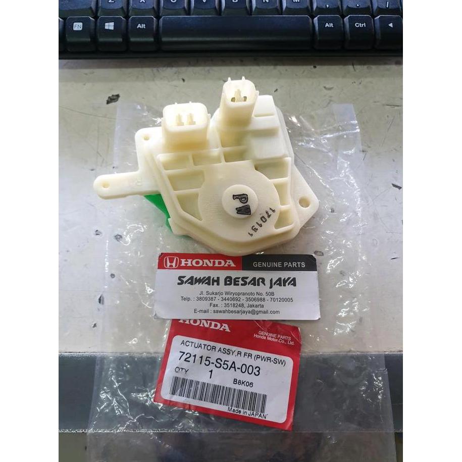 Actuator Aktuator Motor Dinamo Central Door Lock Kunci Pintu Depan - Tengah Honda Jazz Gd3 City Gd8 