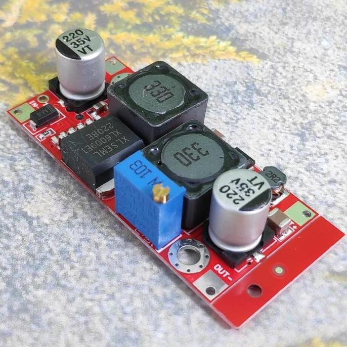 (Allthebest) modul automatic step up down dc penaik dan penurun volt regulator DC