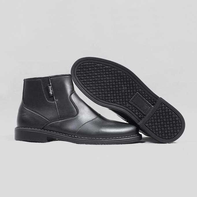 Kakikaki- Sepatu Chelsea Boots Pria Formal Casual Prodigo Sumba Hitam