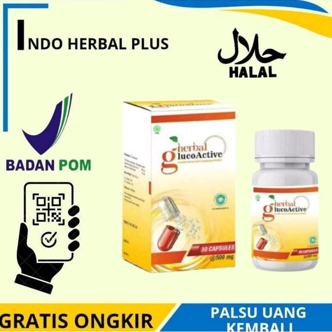 Vitbig- Glucoactive Original Asli 100% Herbal Diabetes Kencing Manis