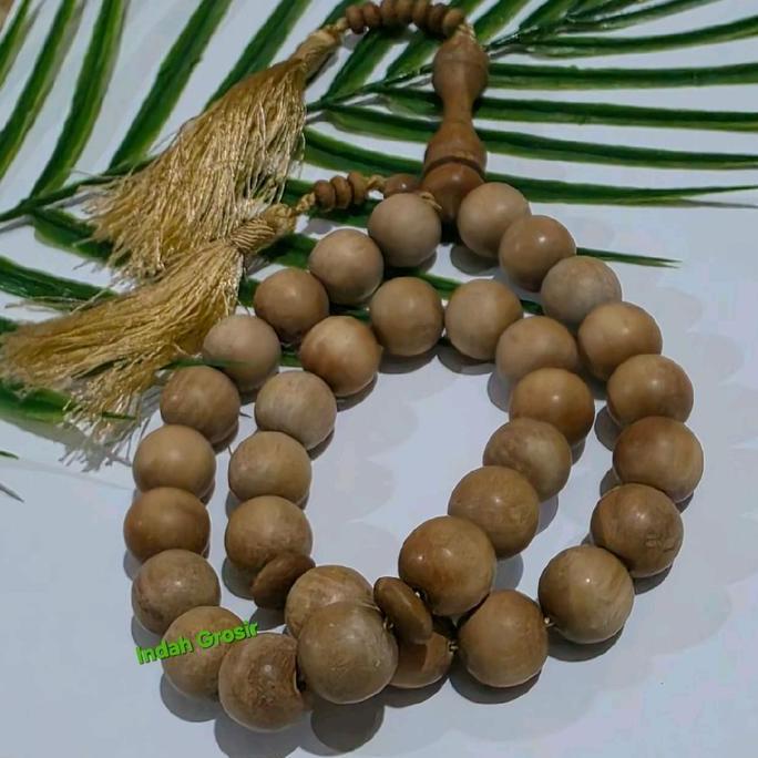 Tasbih kayu cendana wangi super jumbo 15mm 33butir original