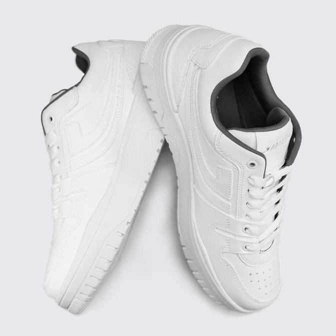 Kakikaki- Sepatu Sneakers Johnson - Phoenix White Casual White Shoes