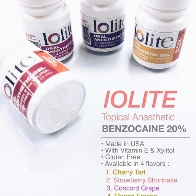 Whtting- Topical Anastesi Gel Lolite Benzocaine Dental Anasthetic Gel