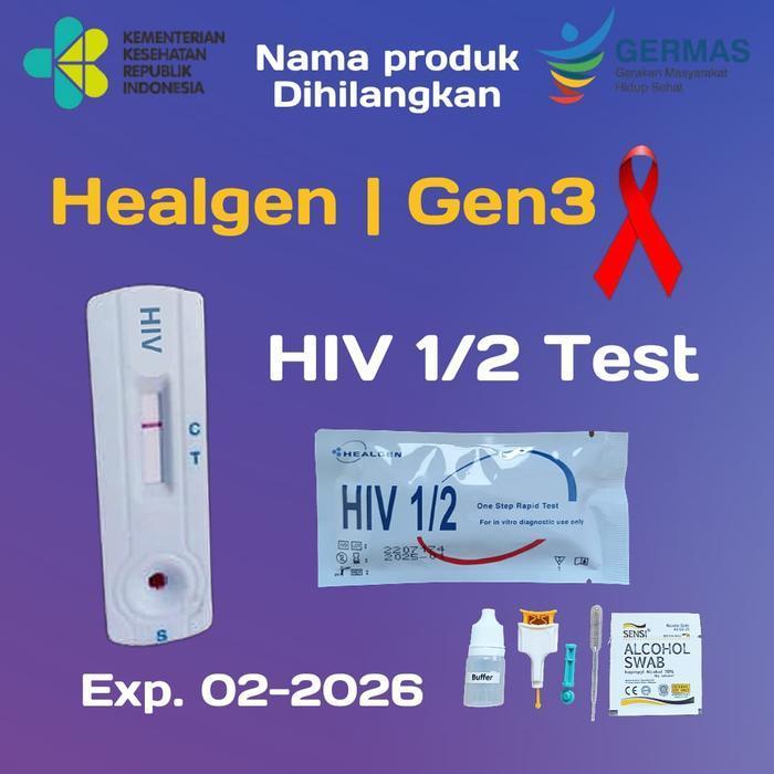 HIV Test 1/2 akurat mandiri Satuan Sky Test