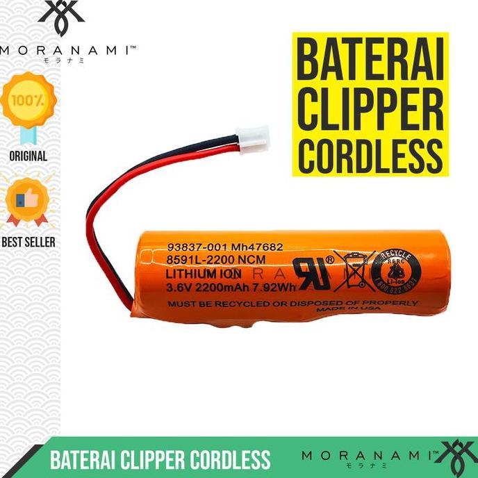 Ayokirim- Baterai Clipper Cordless Alat Cukur Rambut Hair Clipper Super Taper Magic Clip Senior 1919