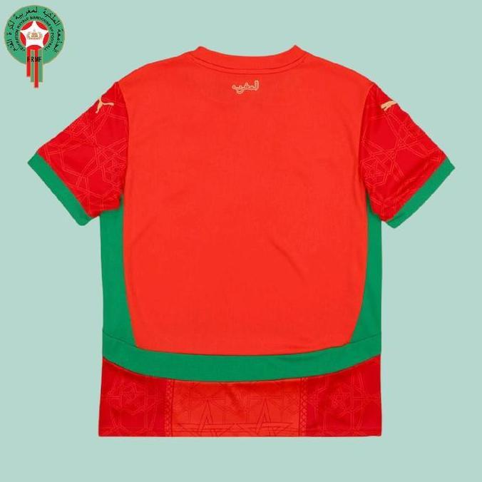 Jersey Original Morocco Maroko Home Stadium Red 25/26