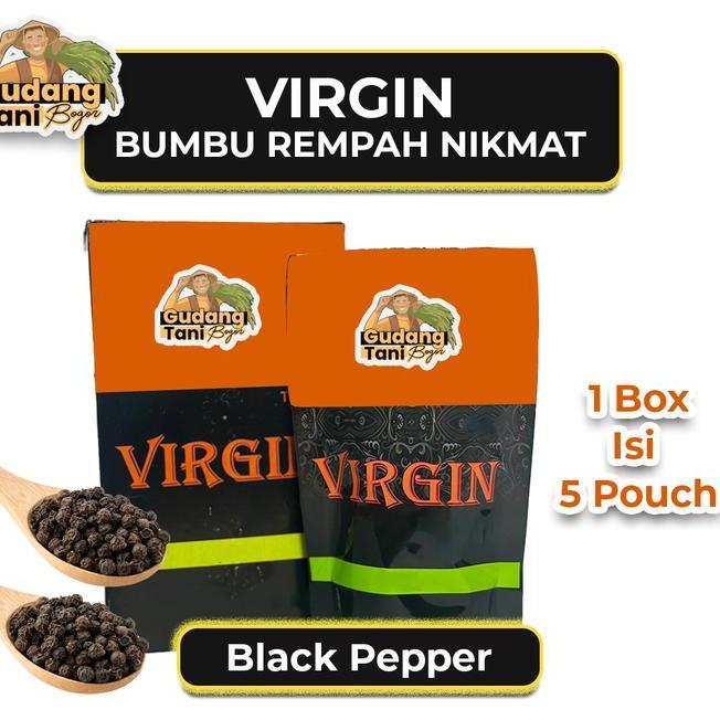 Virgin Bumbu Dapur Royal Bla Pepper 1 Box Isi 5 Pouch Spices Powder