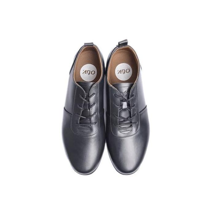 Kakikaki- Sepatu Kerja Kulit Otiv Osaka Black