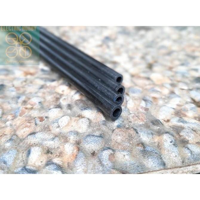 Lansungkirim- Carbon Fiber Tube 4Mm - Pipa Karbon - Spar - Pesawat - Airplane