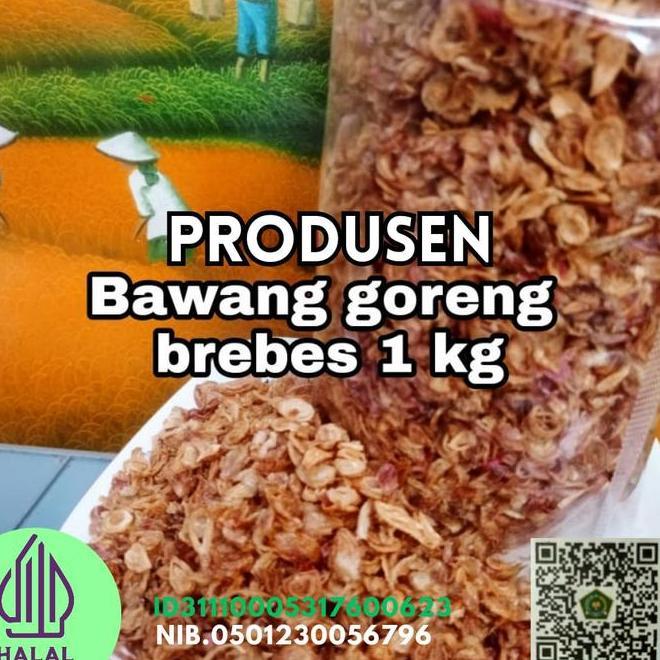 Bawang Goreng Brebes 1 Kg